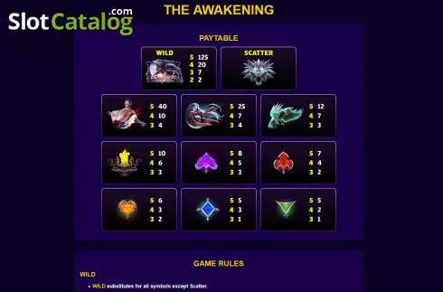 Скрин6. The Awakening слот