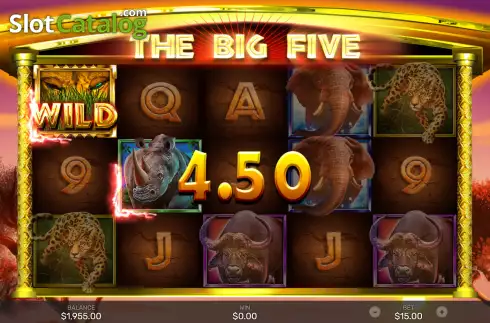 Скрин3. The Big Five слот