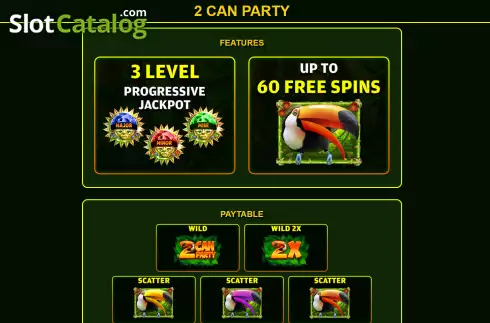 Скрин5. 2 Can Party слот