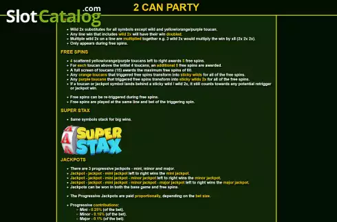 Скрин7. 2 Can Party слот