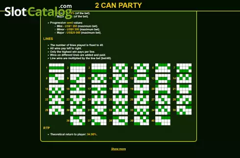 Скрин8. 2 Can Party слот