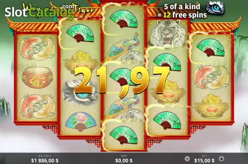 Скрин4. Way of the Tiger (Ready Play Gaming) слот