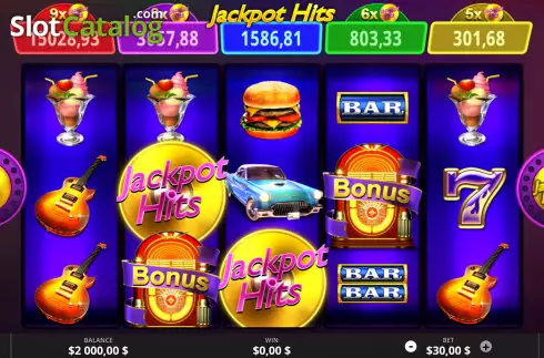 Скрин2. Jackpot Hits слот