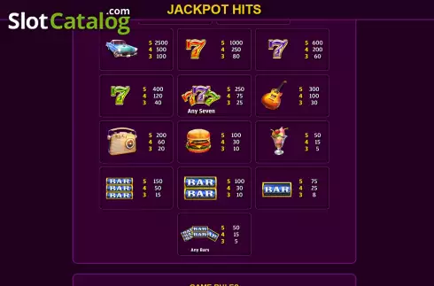Скрин7. Jackpot Hits слот