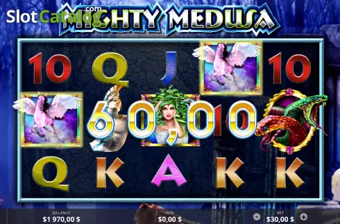 Скрин3. Mighty Medusa (Ready Play Gaming) слот