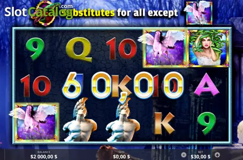 Скрин4. Mighty Medusa (Ready Play Gaming) слот