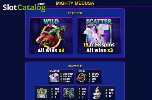 Скрин5. Mighty Medusa (Ready Play Gaming) слот