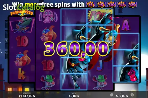 Скрин4. Power Pets слот
