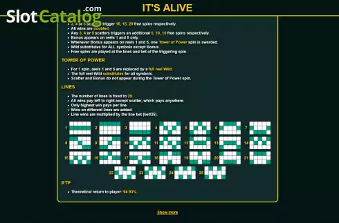 Скрин8. It's Alive слот