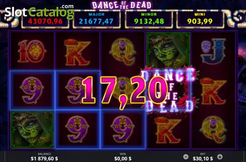 Скрин3. Dance of the Dead слот