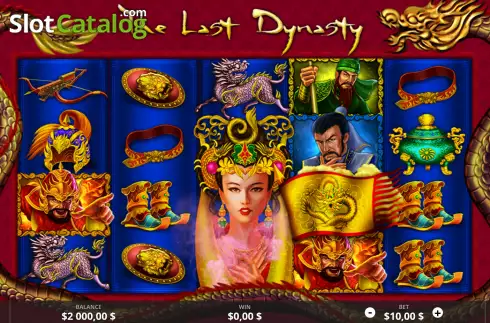 Скрин2. The Last Dynasty слот