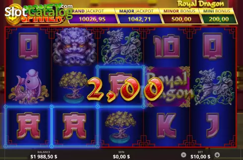 Скрин3. Royal Dragon слот