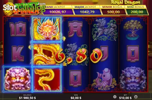 Скрин4. Royal Dragon слот