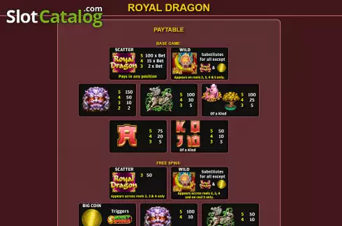 Скрин5. Royal Dragon слот