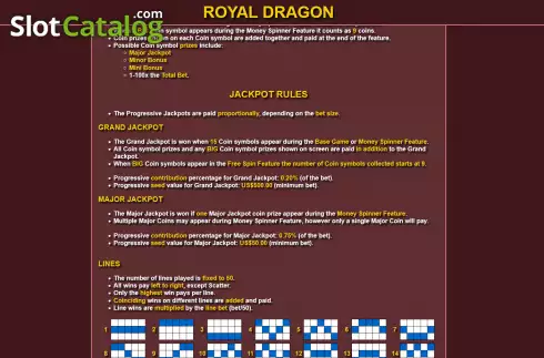 Скрин8. Royal Dragon слот