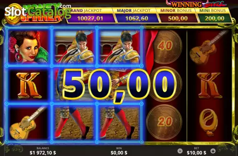 Скрин4. Winning Bull слот