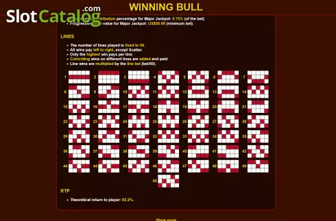 Скрин9. Winning Bull слот