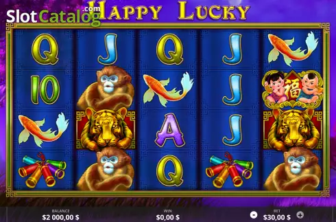 Скрин2. Happy Lucky (Ready Play Gaming) слот