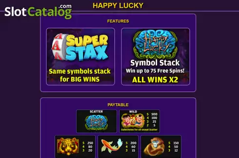 Скрин5. Happy Lucky (Ready Play Gaming) слот