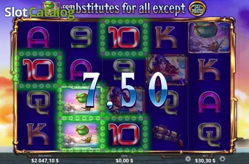 Скрин4. Sky Pirates (Ready Play Gaming) слот