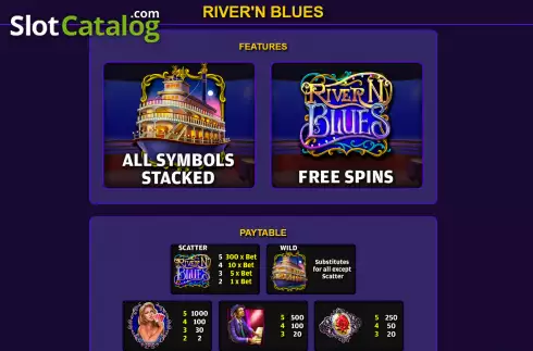 Скрин5. River N Blues слот