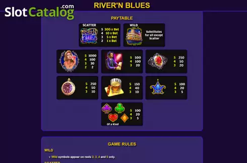 Скрин6. River N Blues слот
