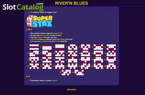 Скрин8. River N Blues слот