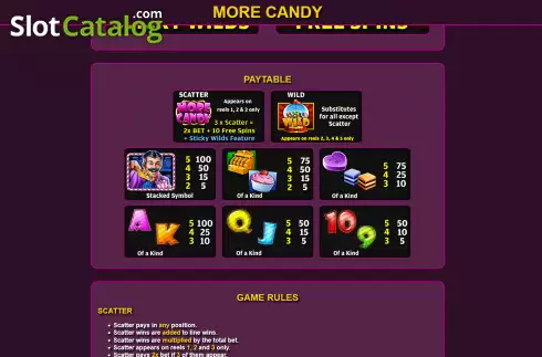 Скрин6. More Candy слот