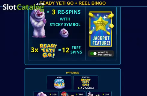Скрин5. Ready Yeti Go слот