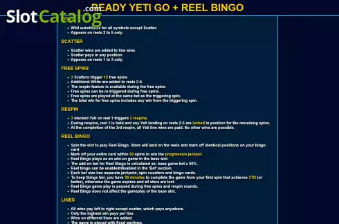 Скрин7. Ready Yeti Go слот