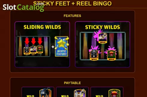 Скрин6. Sticky Feet слот