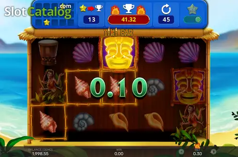 Скрин4. Tiki Bar (Ready Play Gaming) слот
