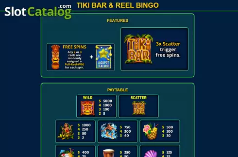 Скрин5. Tiki Bar (Ready Play Gaming) слот
