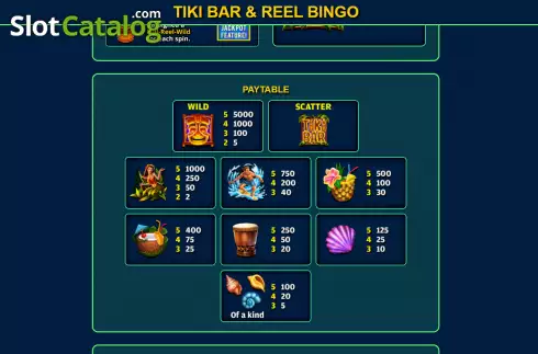 Скрин6. Tiki Bar (Ready Play Gaming) слот