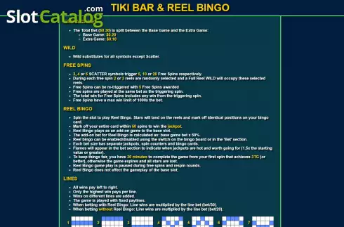 Скрин7. Tiki Bar (Ready Play Gaming) слот