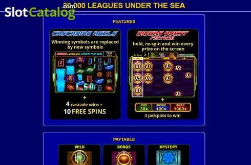 Скрин5. 20000 Leagues Under The Sea (Ready Play Gaming) слот