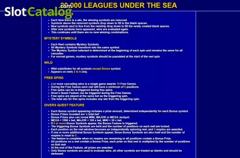 Скрин7. 20000 Leagues Under The Sea (Ready Play Gaming) слот