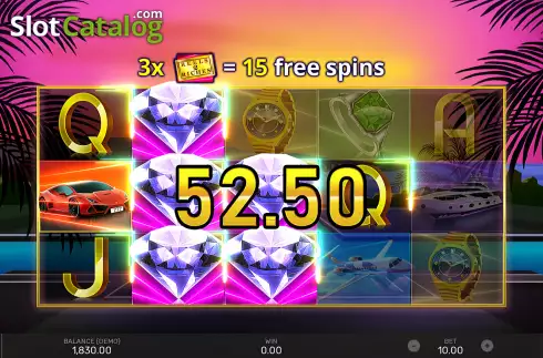 Скрин3. Reels To Riches слот