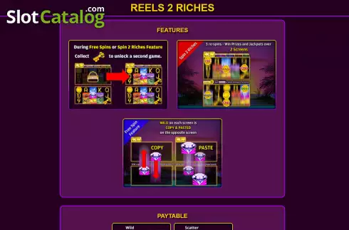 Скрин5. Reels To Riches слот