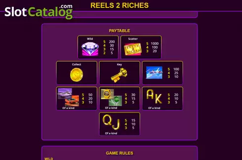 Скрин6. Reels To Riches слот