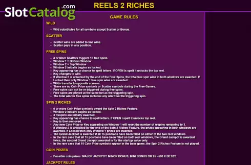 Скрин7. Reels To Riches слот