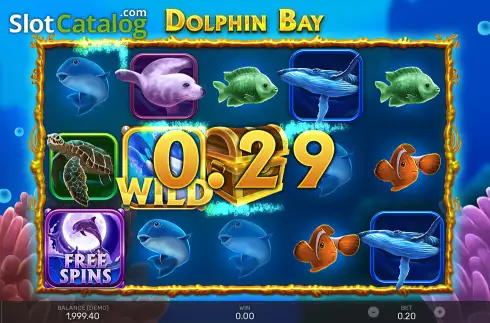 Скрин3. Dolphin Bay слот