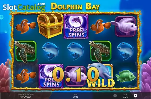 Скрин4. Dolphin Bay слот
