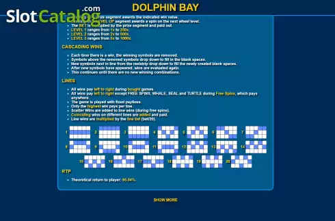 Скрин8. Dolphin Bay слот
