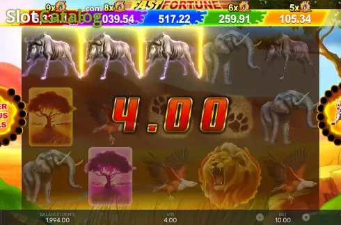Скрин3. Fast Fortune слот