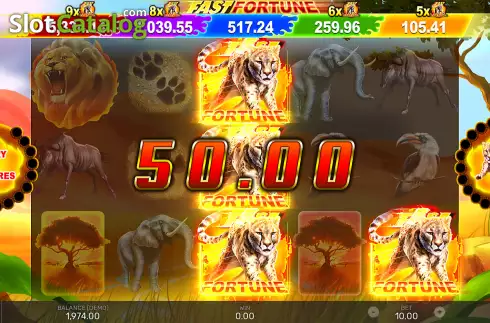Скрин4. Fast Fortune слот