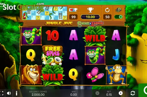 Скрин3. Jungle Jive слот