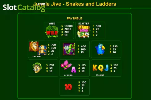 Скрин7. Jungle Jive слот