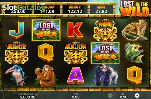 Скрин2. Lost In The Wild слот