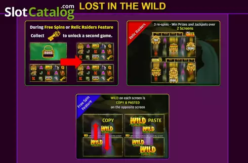 Скрин5. Lost In The Wild слот